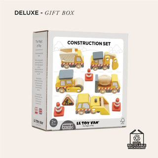 Le Toy Van Construction Vehicle Set