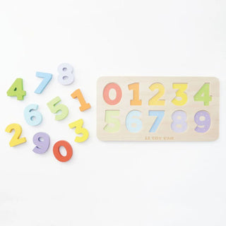 Le Toy Van Counting Wooden Numbers Shape Sorter