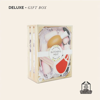 Le Toy Van Butchers Meat Wooden Market Crate