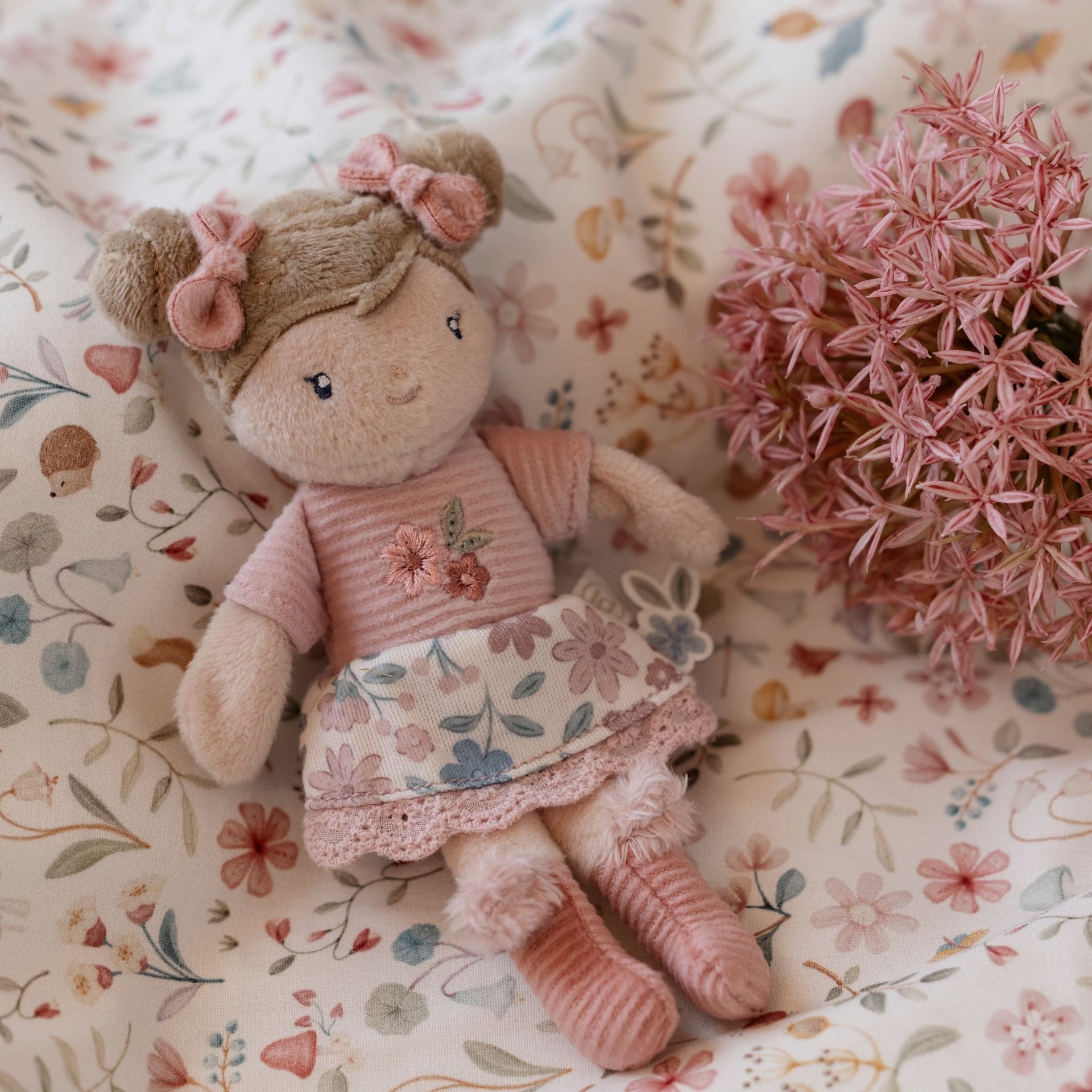 Little Dutch Cuddle Doll Rosa 10cm