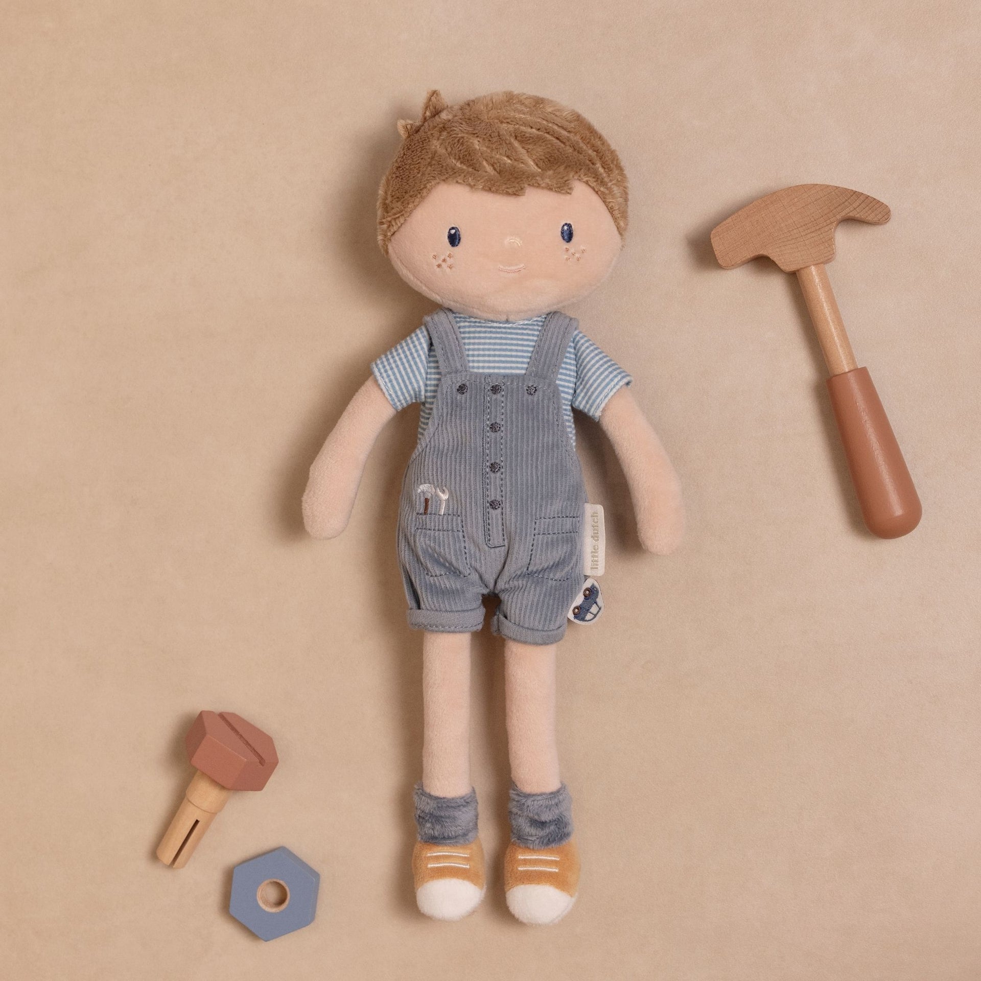 Little Dutch Cuddle Doll Jim - 35cm