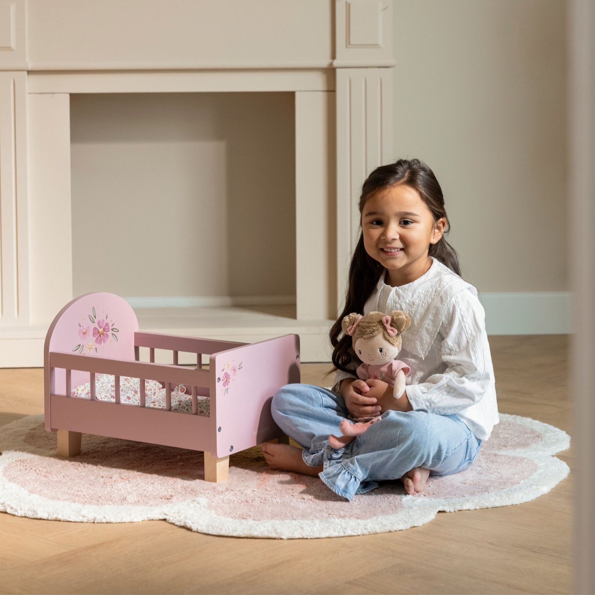 Little Dutch Cuddle Doll Rosa - 35cm