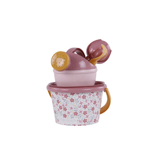 Little Dutch 5 Piece Beach Set - Pink Flowers