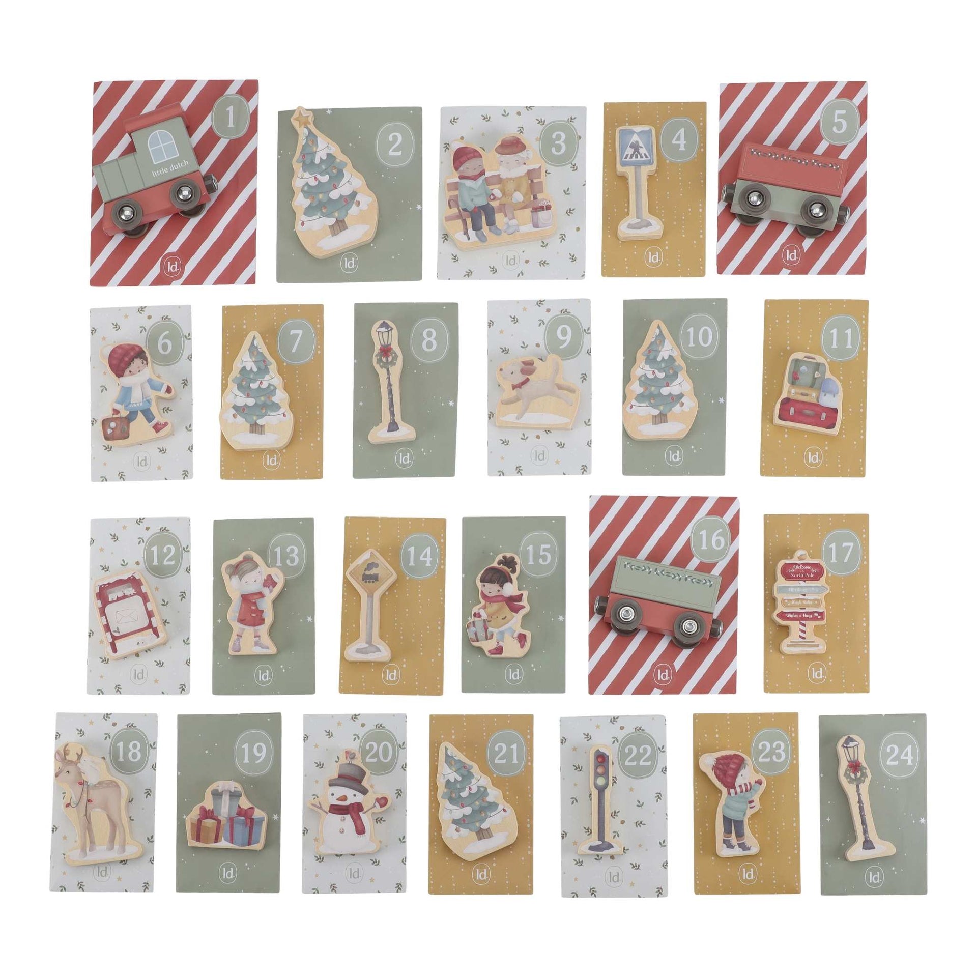 Little Dutch Train Advent Calendar
