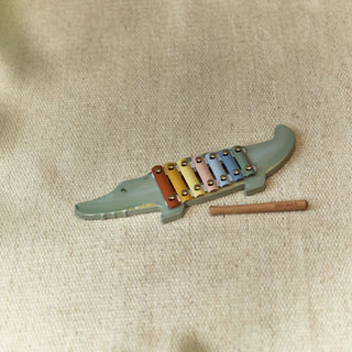 Little Dutch Crocodile Xylophone - Safari Friends
