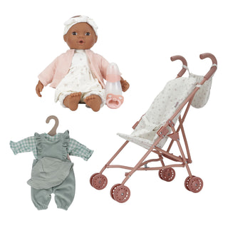 Little Dutch Doll & Stroller Bundle - Noa