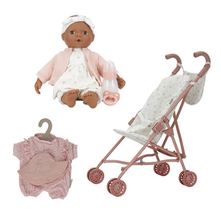 Little Dutch Doll & Stroller Bundle - Noa