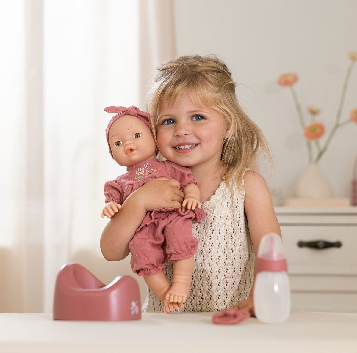 Little Dutch Drink & Wet Doll Livia - 36cm