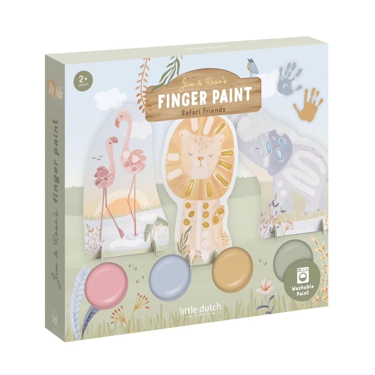 Little Dutch Finger Paints - Safari friends