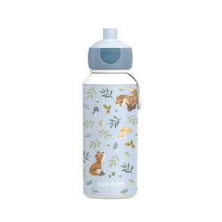 Little Dutch Drinking Bottle Pop-Up 400ml - Forest Friends