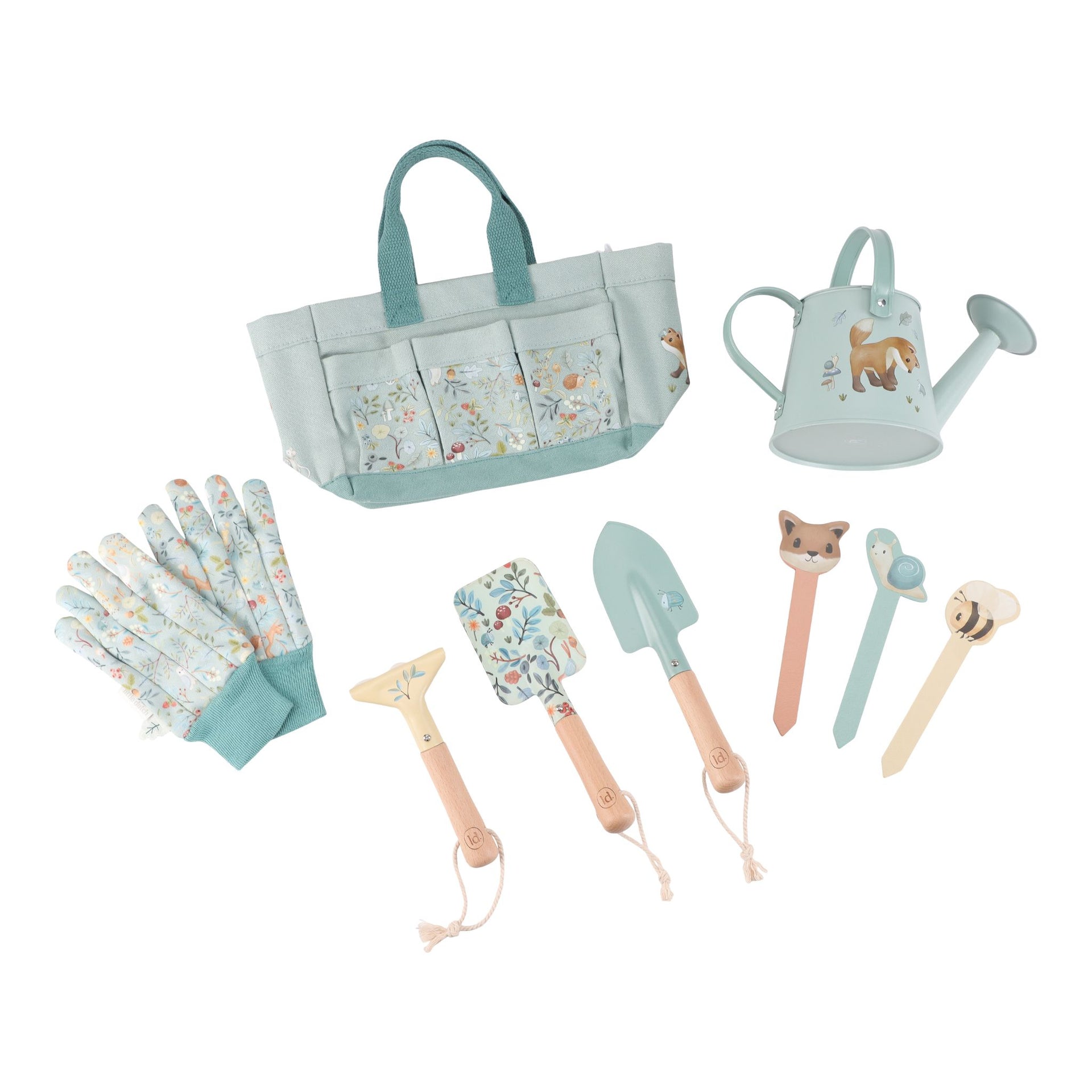 Little Dutch 10-Piece Garden Gift Set - Forest Friends