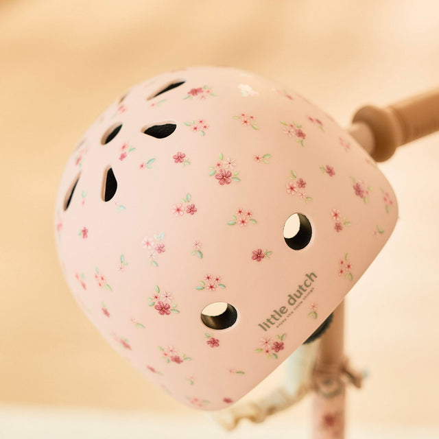 Little Dutch Helmet - Pink Fairy Floral