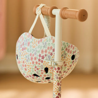 Little Dutch Helmet - Off White Sunny Flowers