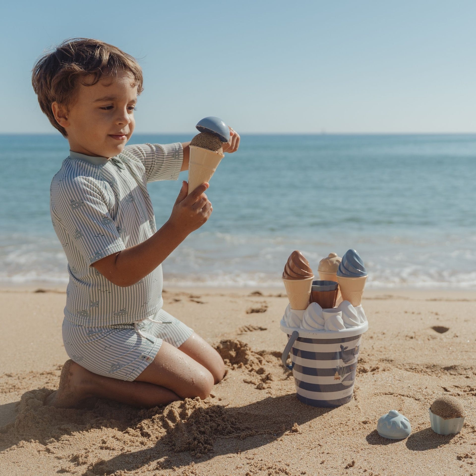 Little Dutch Ice Cream Bucket Set - Ocean World