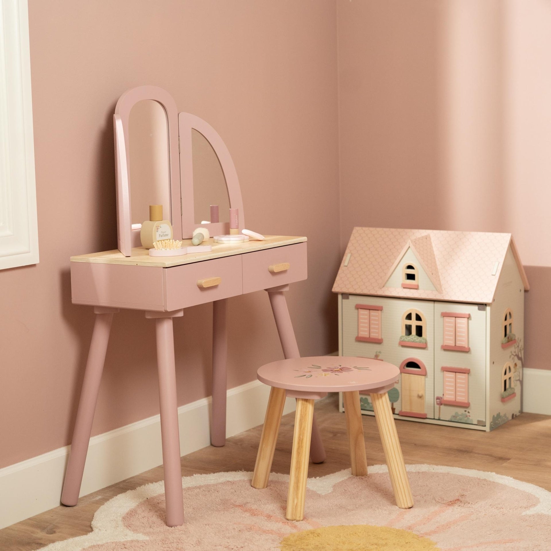 Little Dutch Large Wooden Vanity Table