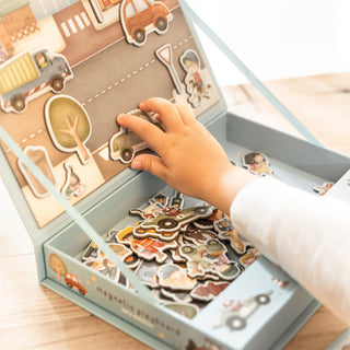 Little Dutch Magnetic Playboard - Jim's Vehicles