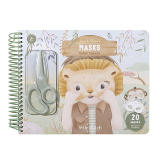 Little Dutch Mask Book - Safari Friends