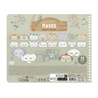 Little Dutch Mask Book - Safari Friends