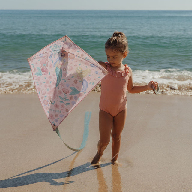 Little Dutch Dreamy Mermaid Diamond Kite - Pink