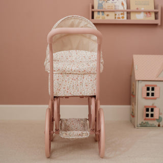 Little Dutch Metal Doll Pram - White