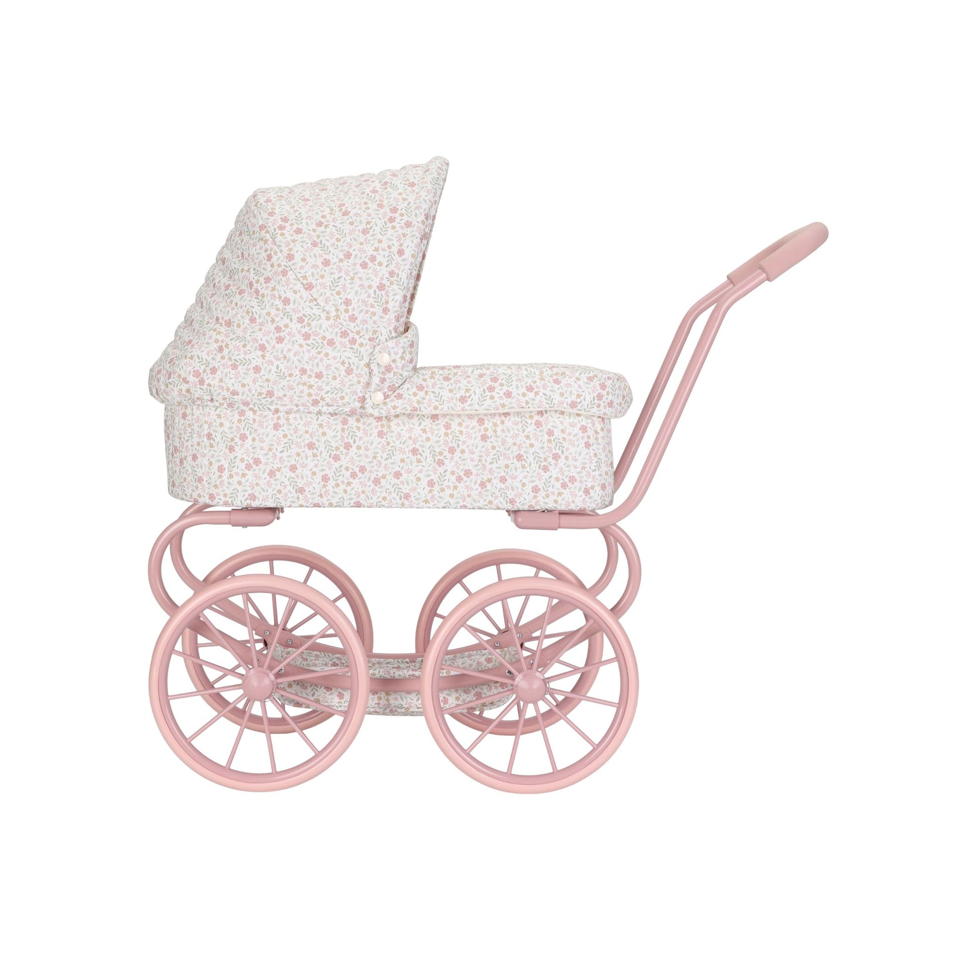 Little Dutch Metal Doll Pram - White