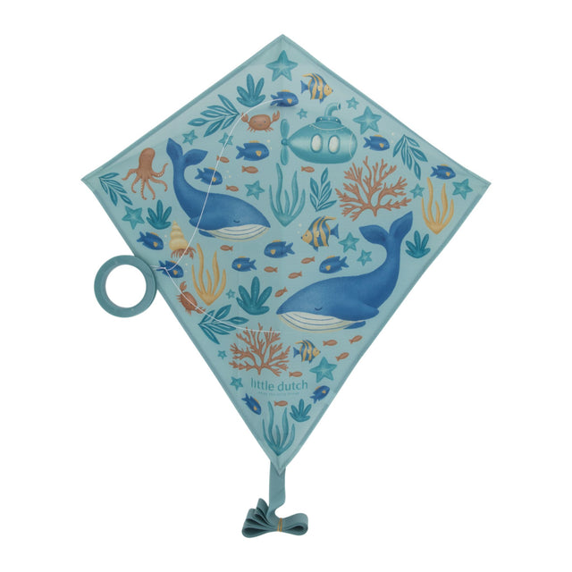 Little Dutch Ocean World Diamond Kite - Blue
