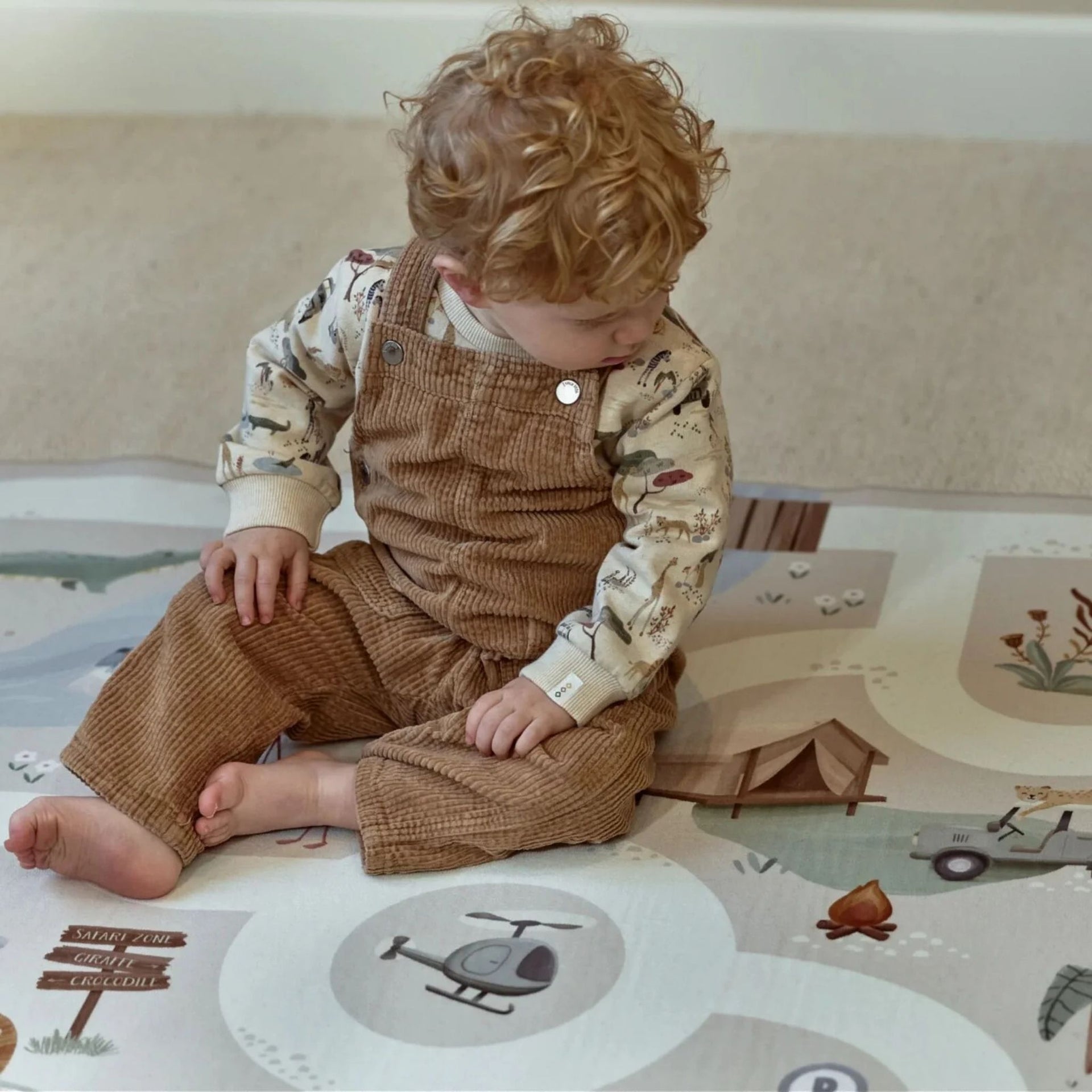 Little Dutch Car Play Mat - Safari Friends