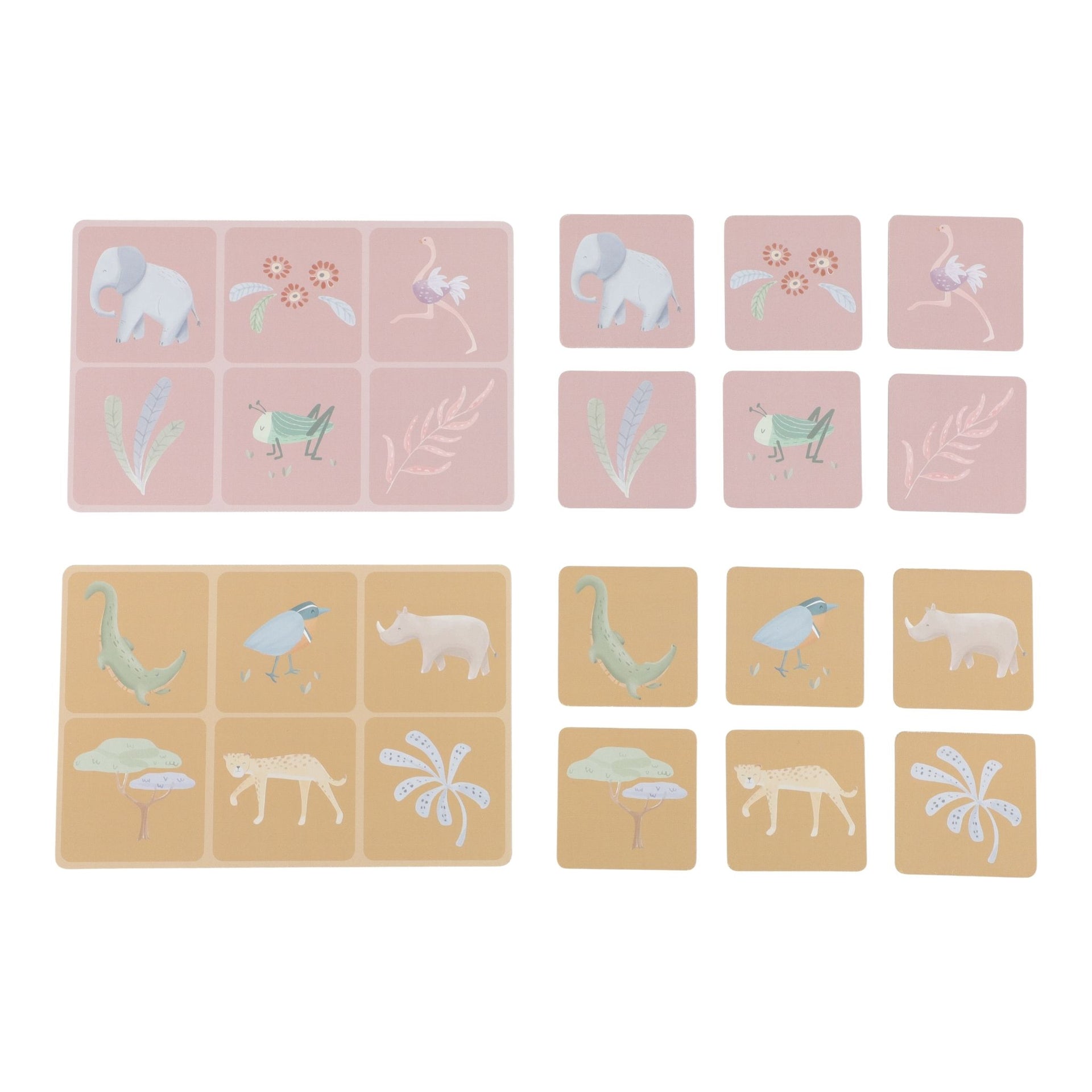Little Dutch Lotto Game - Safari Friends