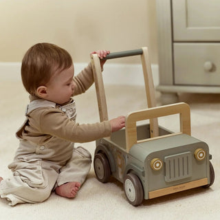 Little Dutch Push Car Jeep - Safari Friends