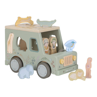 Little Dutch Shape Sorter Jeep - Safari Friends