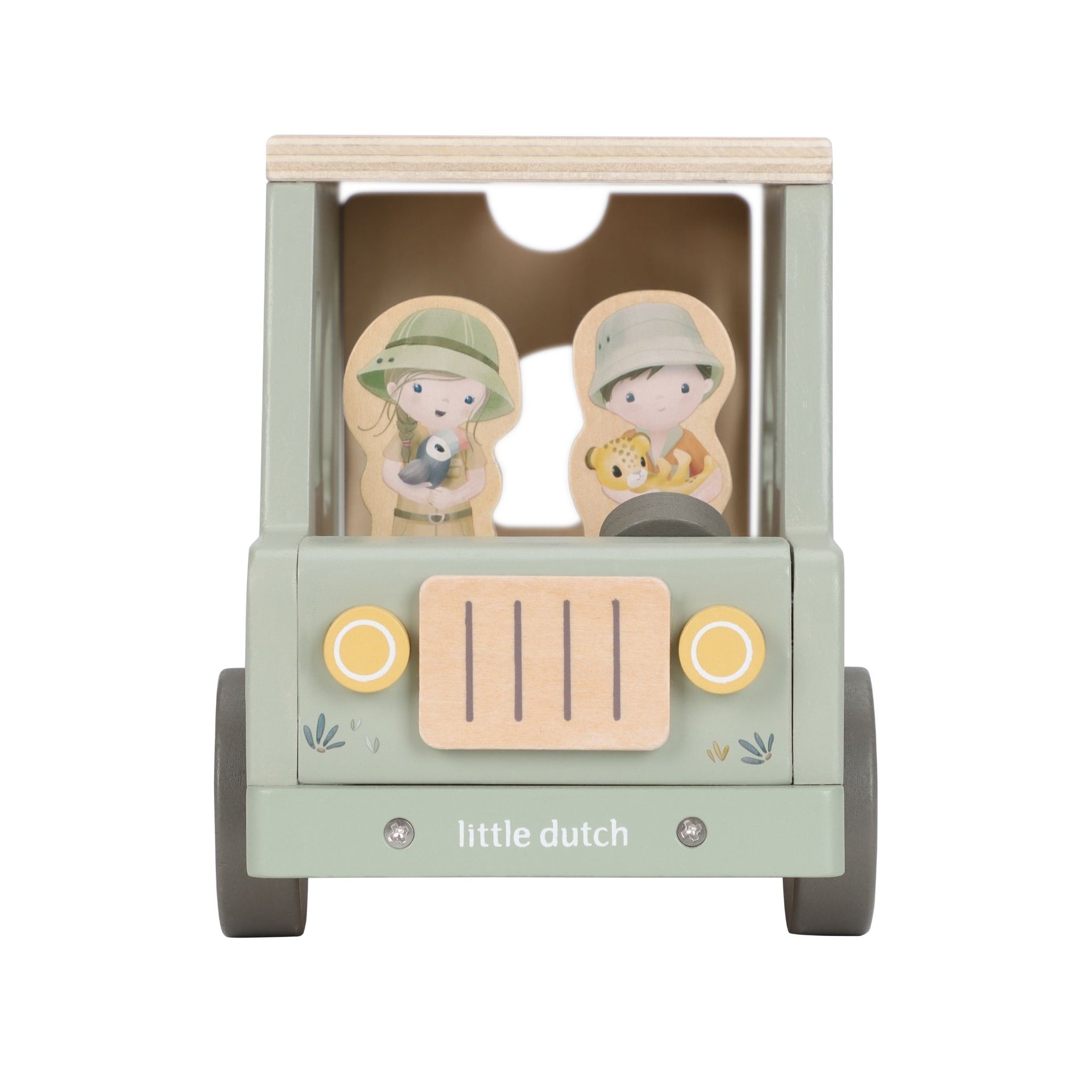 Little Dutch Shape Sorter Jeep - Safari Friends