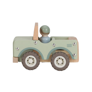 Little Dutch Wooden Safari Jeep - Safari Friends