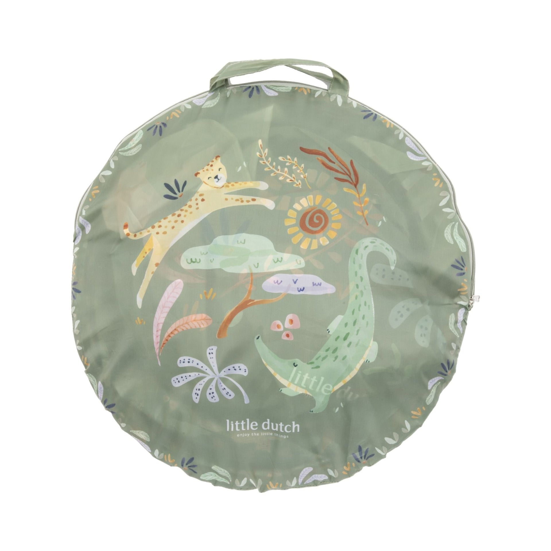 Little Dutch Tent With Play Tunnel - Safari Friends