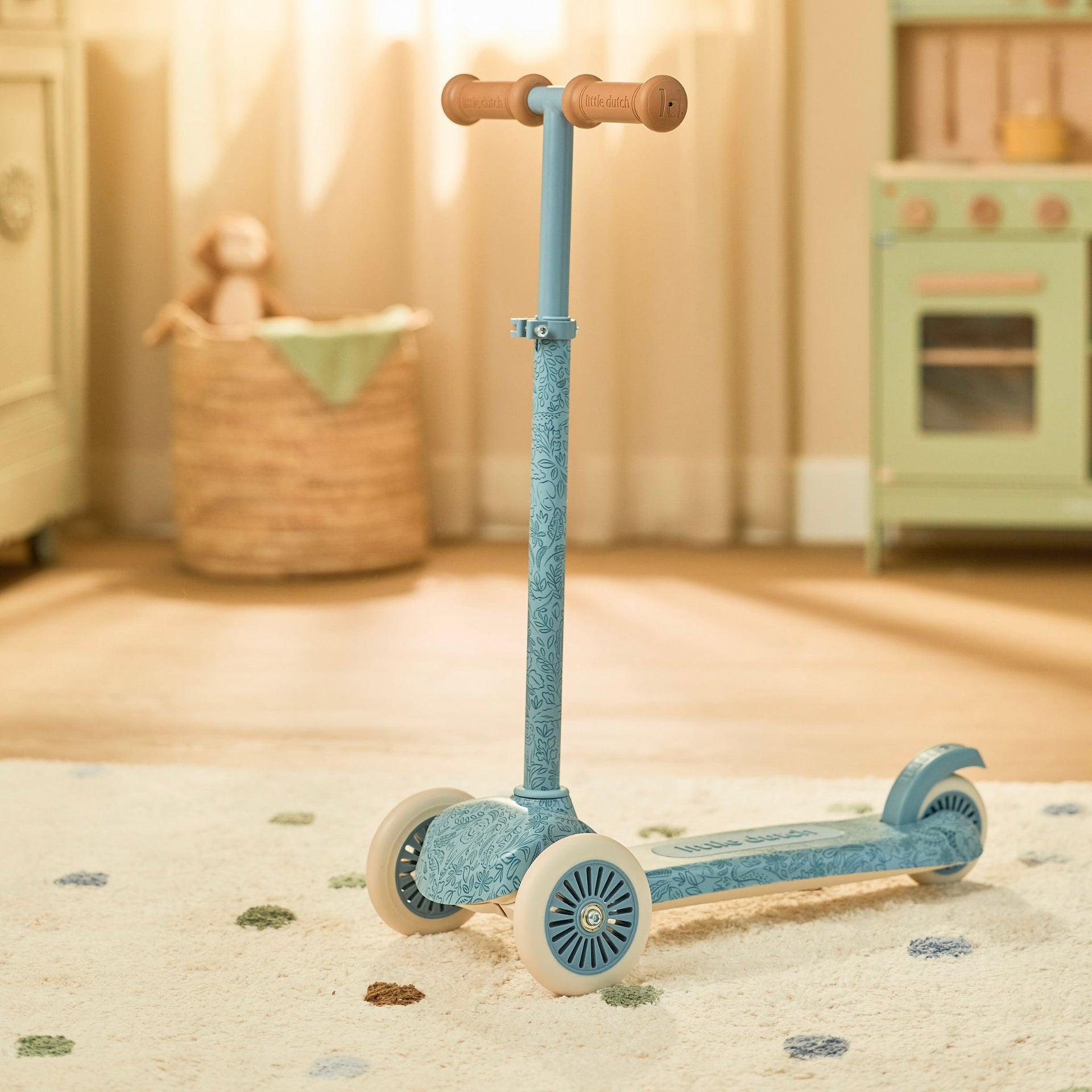 Little Dutch Scooter - Blue Safari Dreams
