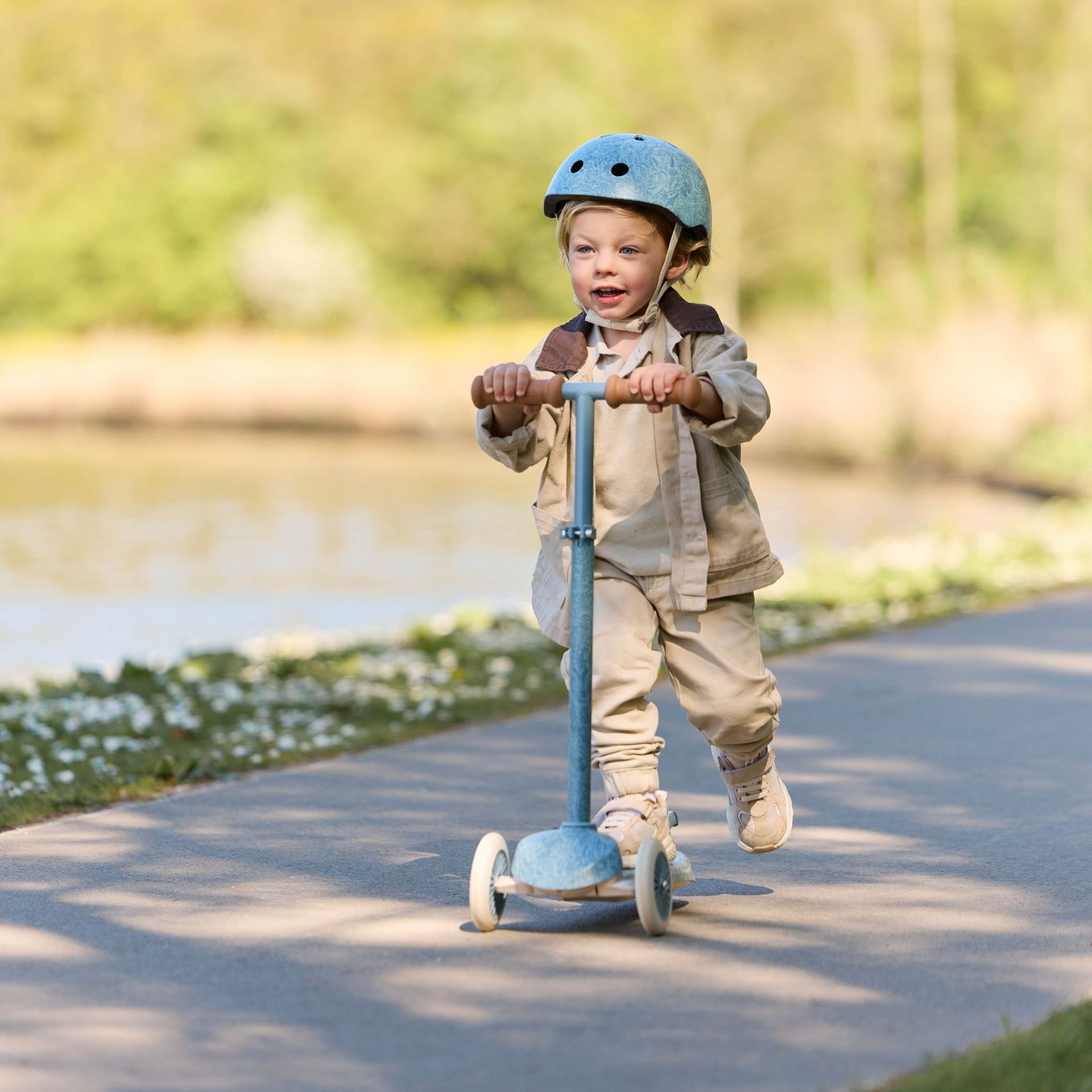 Little Dutch Scooter - Blue Safari Dreams