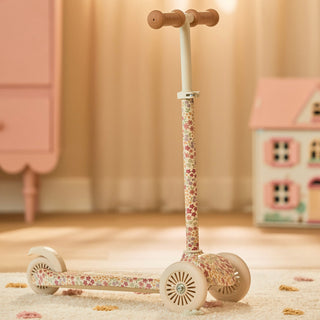 Little Dutch Scooter - Off White Sunny Flowers