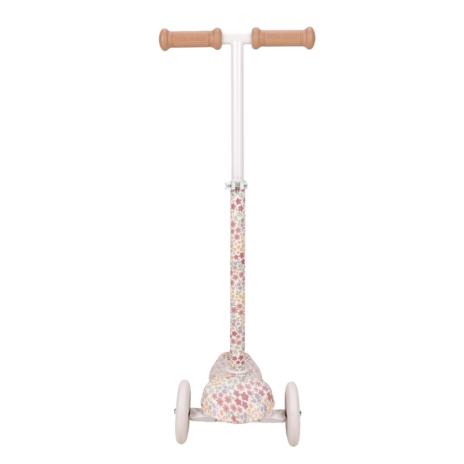Little Dutch Scooter - Off White Sunny Flowers