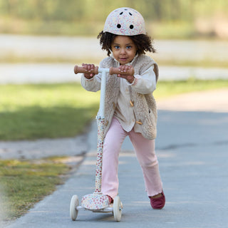 Little Dutch Scooter - Off White Sunny Flowers