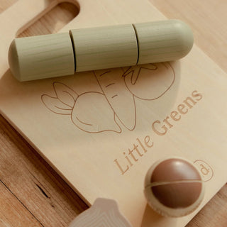 Little Dutch Wooden Slicing Vegetables