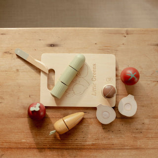 Little Dutch Wooden Slicing Vegetables
