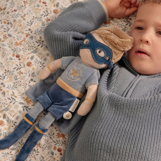 Little Dutch Cuddle Doll Superhero Jim 35cm