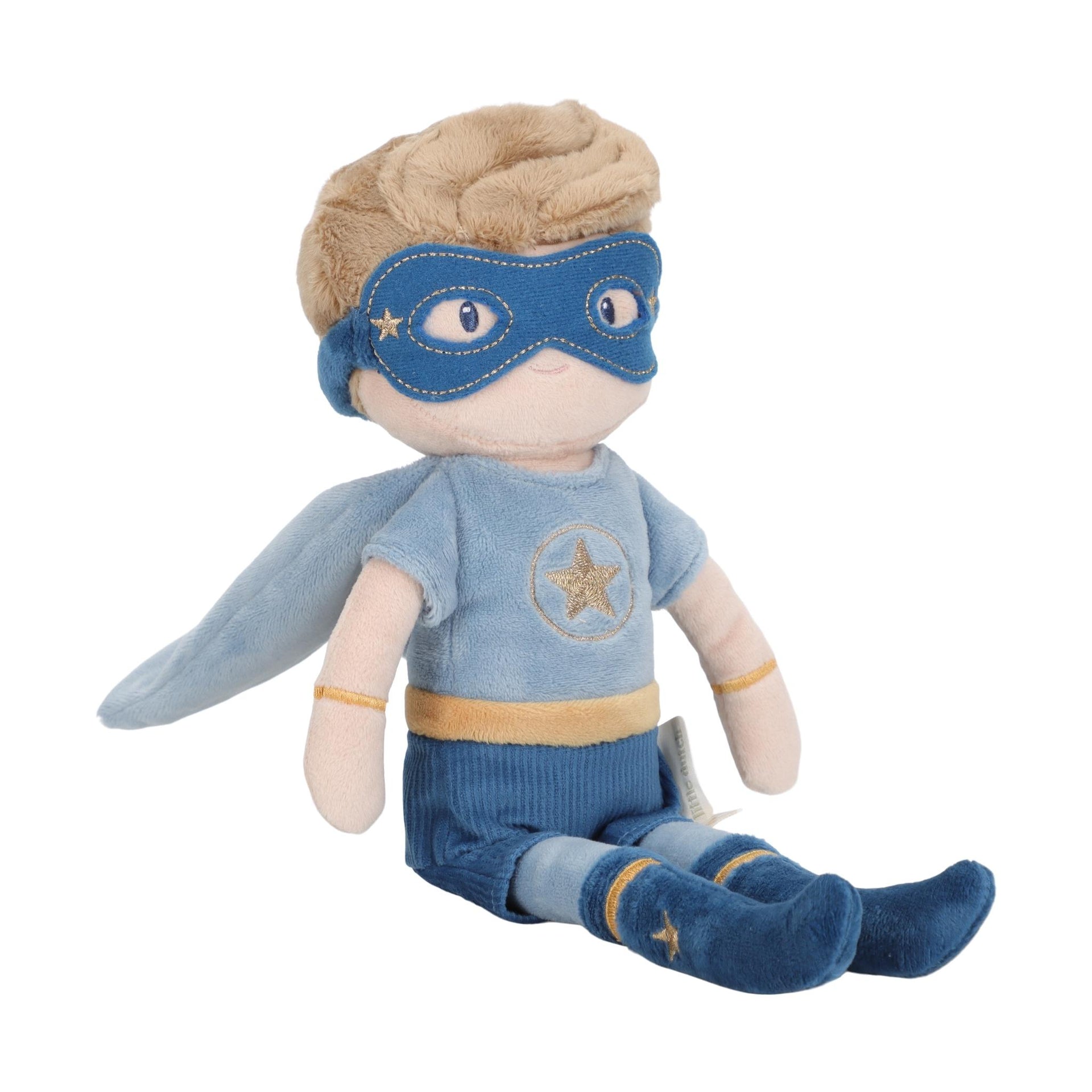 Little Dutch Cuddle Doll Superhero Jim 35cm