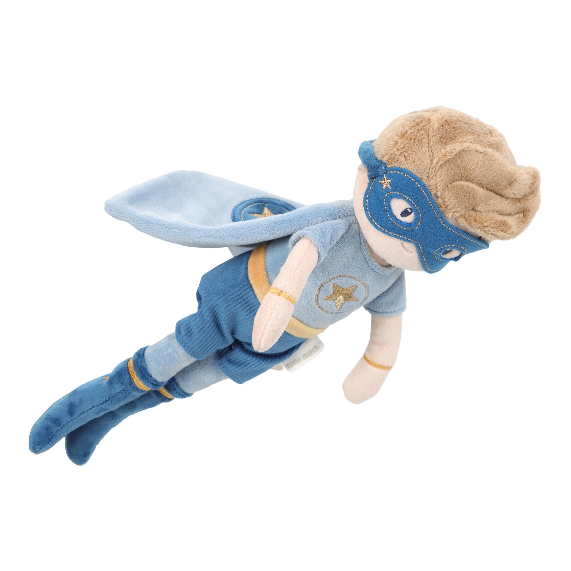 Little Dutch Cuddle Doll Superhero Jim 35cm