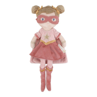 Little Dutch Cuddle Doll Superhero Rosa - 35cm