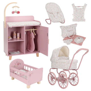 Little Dutch Ultimate Doll Accessories Bundle - Pram