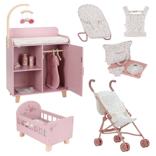 Little Dutch Ultimate Doll Accessories Bundle - Stroller