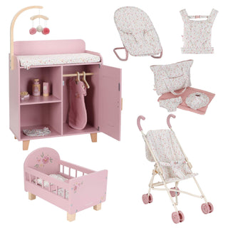 Little Dutch Ultimate Doll Accessories Bundle - Stroller