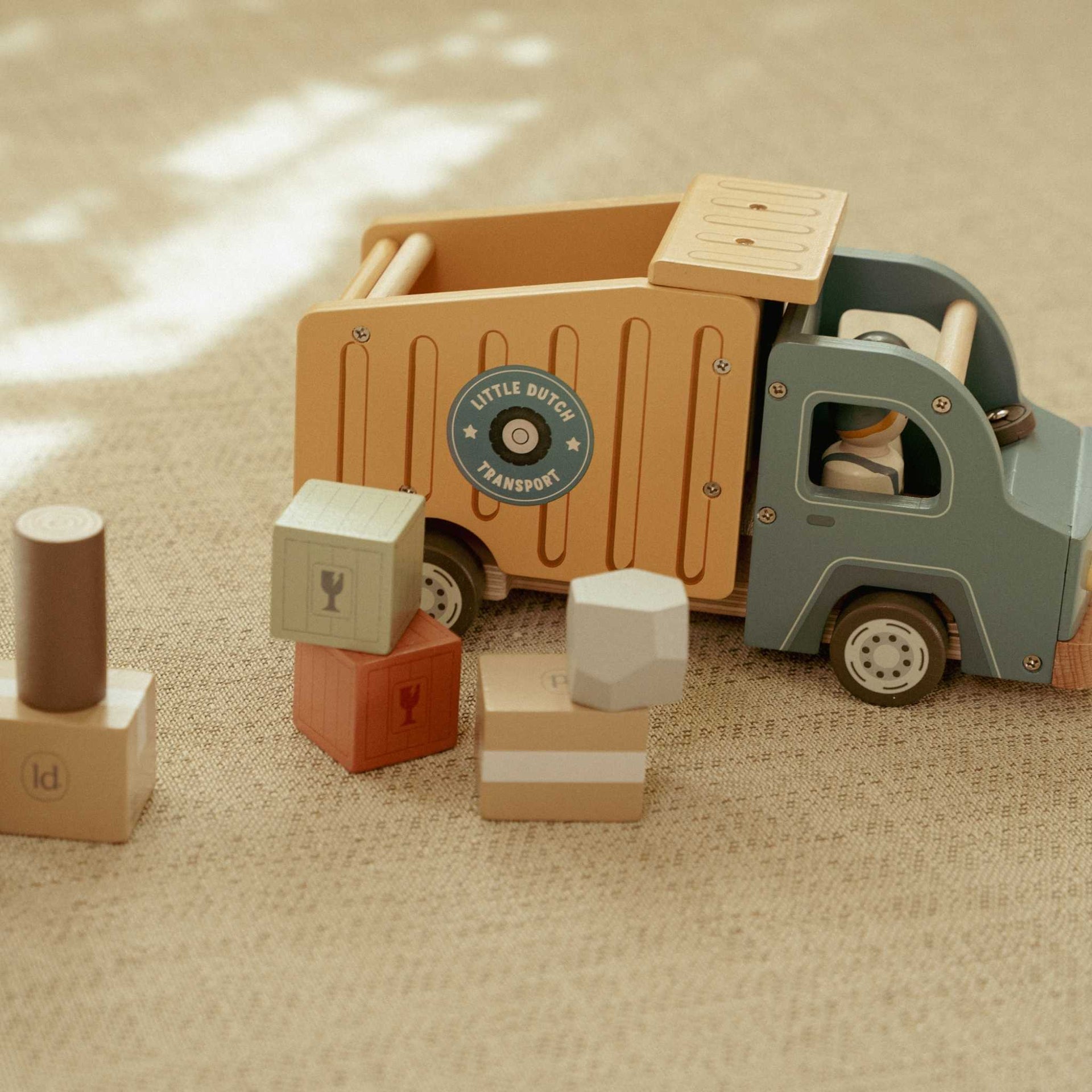 Little Dutch Wooden Transport Truck