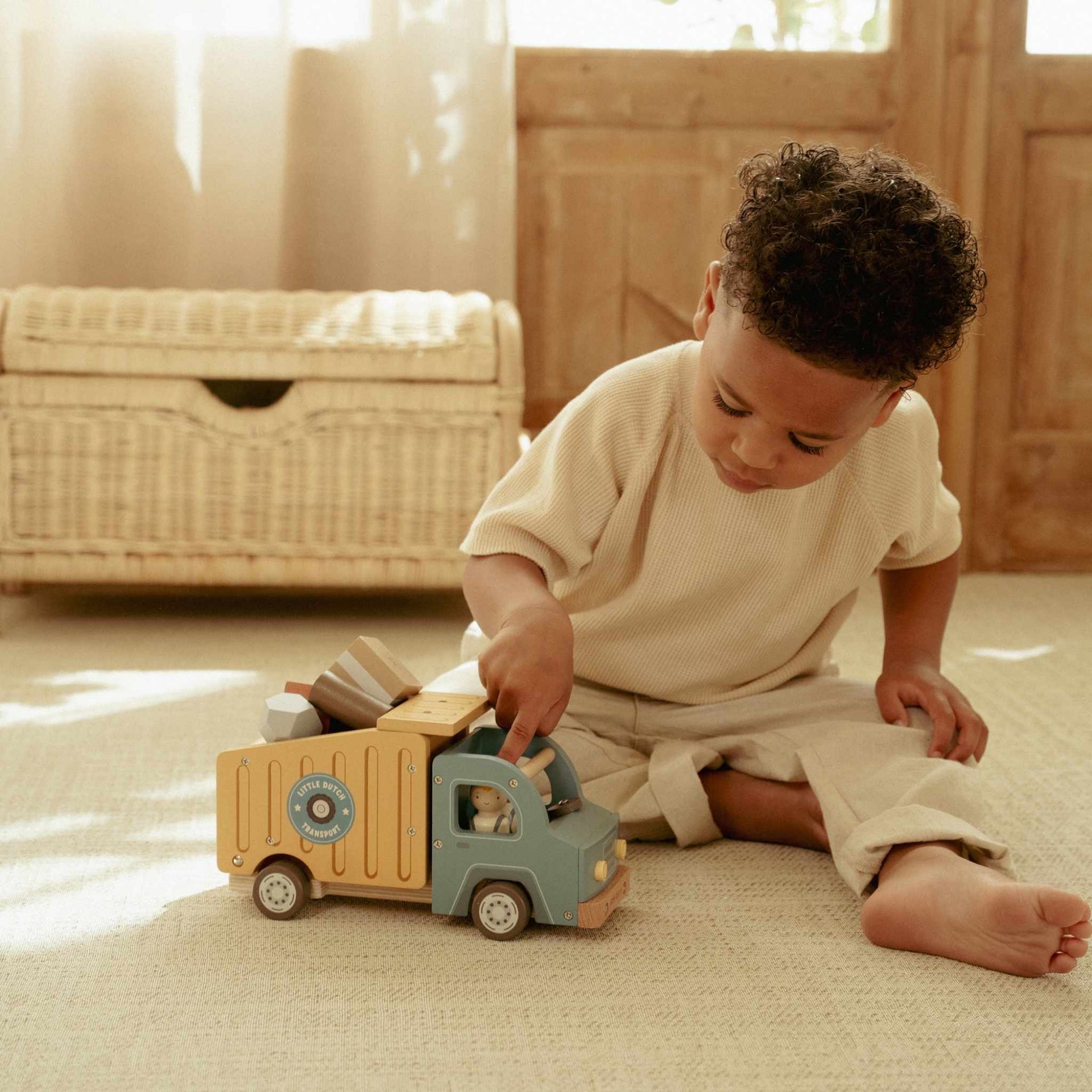 Little Dutch Wooden Transport Truck