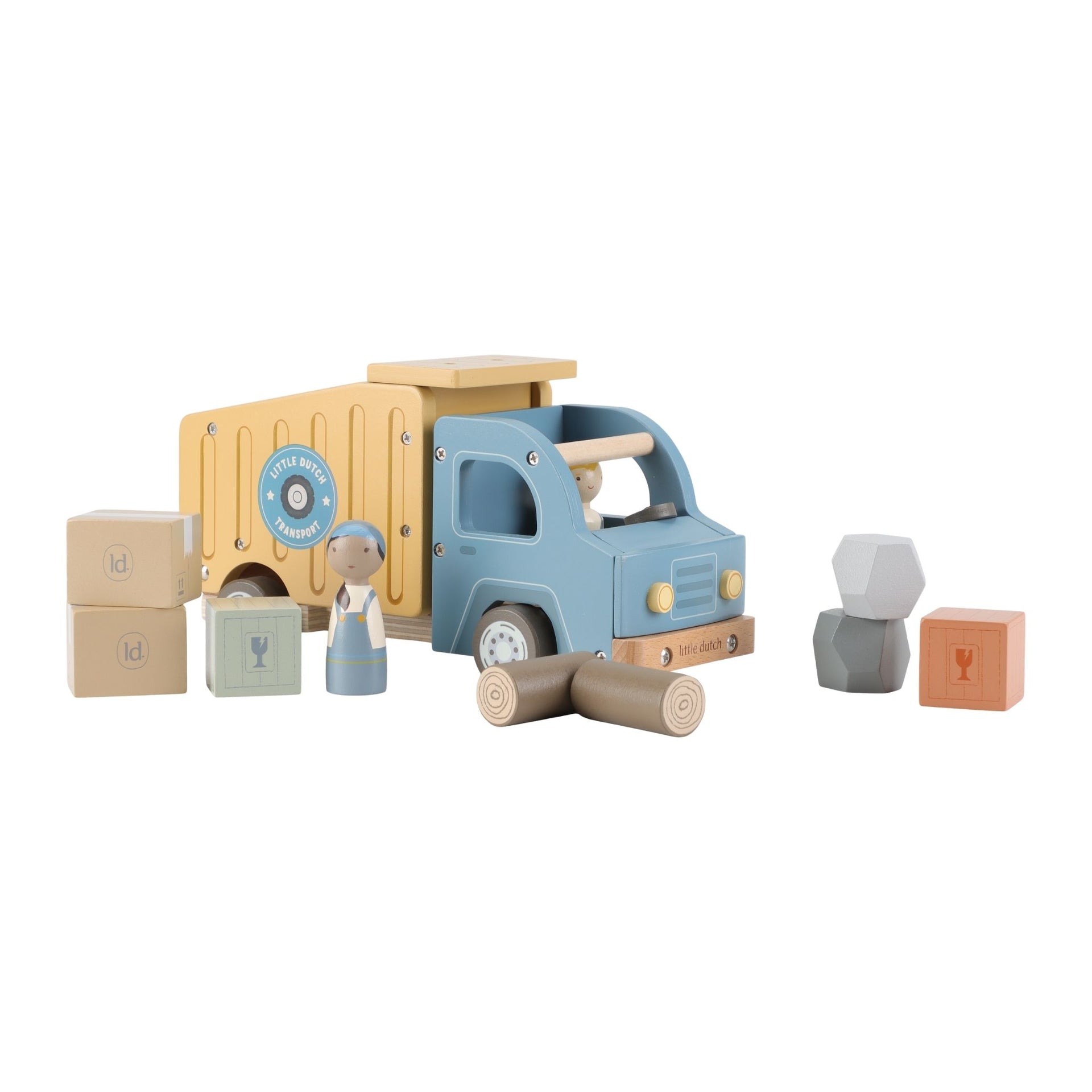 Little Dutch Wooden Transport Truck